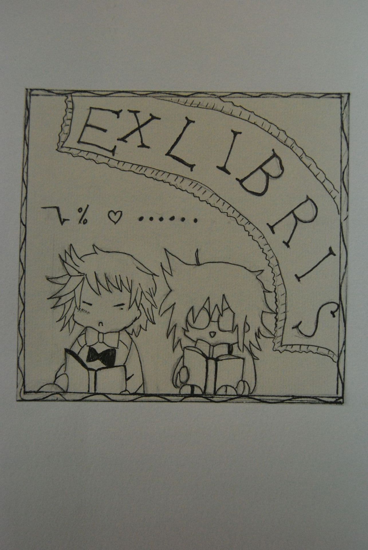 藏书票 《一起阅读吧》 西城区实验学校 文浩宁