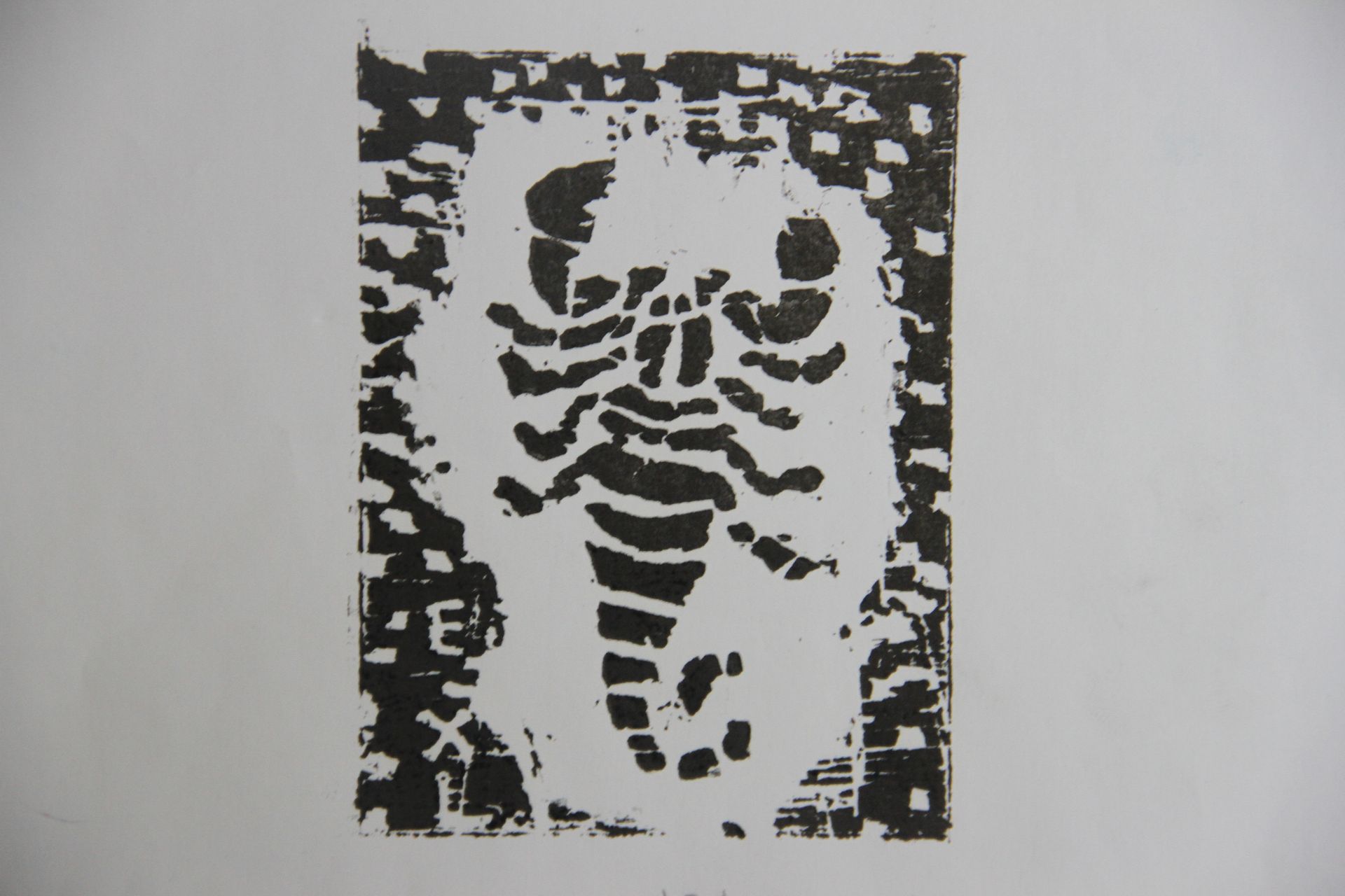 藏书票 （无题） 杨春雨