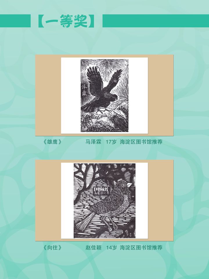 《版画珍珠》一等奖获奖作品