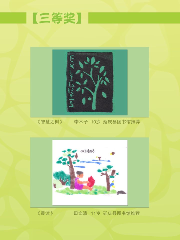 《版画珍珠》三等奖获奖作品